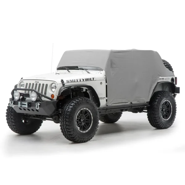 Smittybilt Wrangler JK 4DR Water-Resistant Cab Cover w/ Door Flaps (SMB1069)