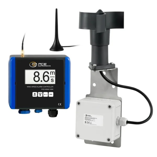 PCE Instruments Wind Speed Alarm System (PCE-WSAC 50W 230, PCE-WSAC 50W 24)
