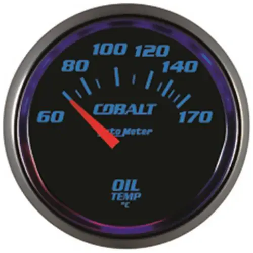 Auto Meter Cobalt 2-5/16 Inch Oil Temperature Gauge – 6148M