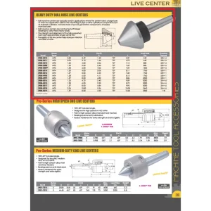 HHIP MT5-75 DEGREE 6″ BULL NOSE LIVE CENTER (3900-5013) - view 4