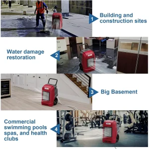 Alor Air Solutions Storm Ultra Red Dehumidifier (AAB09X43V2NK) - view 2