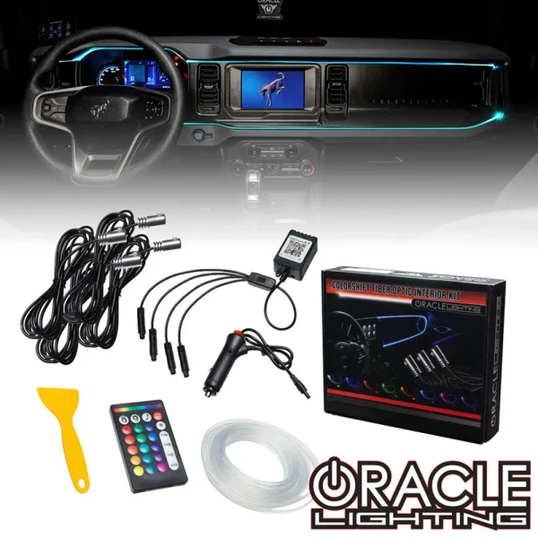 Oracle Lighting Ford Bronco ColorSHIFT® Fiber Optic LED Interior Dashboard Kit (4237-333)