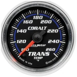 Auto Meter Cobalt 2-5/16 Inch Transmission Oil Temperature Gauge – 6157