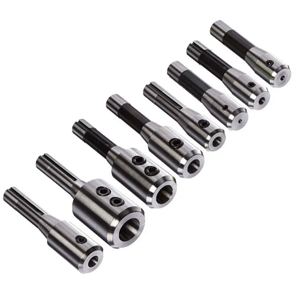 HHIP 8 PIECE R8 END MILL HOLDER SET (3/16 -1-1/4″) (3900-1008)