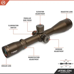 Athlon Optics Ares ETR UHD 4.5-30×56 APRS1 FFP IR MIL Reticle (212100B) - view 3