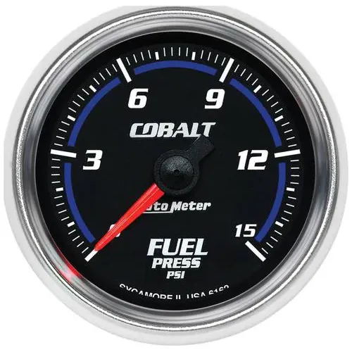 Auto Meter Cobalt 2-1/16 Inch Fuel Pressure Gauge – 6162