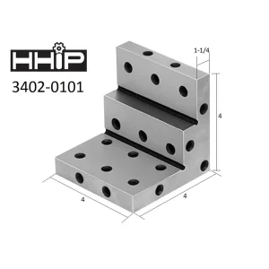 HHIP 4 X 4 X 4″ STEPPED ANGLE PLATE (3402-0101) - view 2