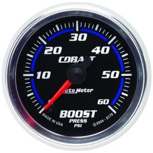 Auto Meter Cobalt 2-1/16 Inch Boost Gauge – 6170 - view 2