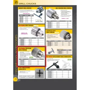 VERTEX PRO-SERIES 1/8-3/4″ JT4 DRILL CHUCK (3701-0120) - view 2