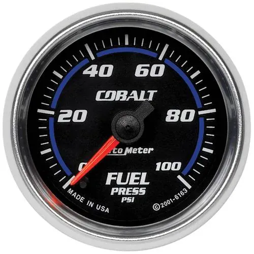 Auto Meter Cobalt 2-1/16 Inch Fuel Pressure Gauge – 6163
