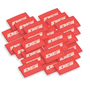DEI Spark Plug Wire/Boot Shrink Tubes, Red 12mm x 1.5in (10821)