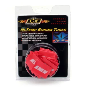 DEI Spark Plug Wire/Boot Shrink Tubes, Red 12mm x 1.5in (10821) - view 2