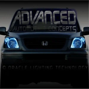 Oracle Lighting 2003-2005 Honda Pilot LED Headlight Halo Kit (2660-001) - view 3