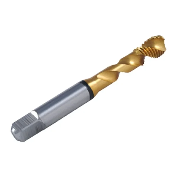 HHIP M10-1.25 D5 TiN 35 DEGREE METRIC SPIRAL FLUTE BOTTOM TAP (1011-7759)