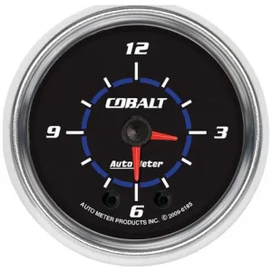 Auto Meter Cobalt 2-1/16 Inch Clock – 6185