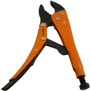 Grip-on 10″ Locking Pliers, 2-7/16″ Jaw Opening, Curved Jaws With Wire Cutter (121-10F) - view 4