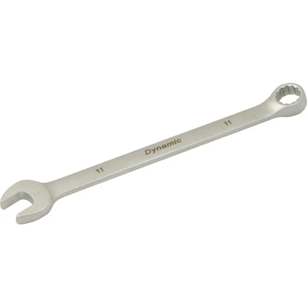 Dynamic Tools 11mm 12 Point Combination Wrench, Contractor Series, Satin Finish (D074411)