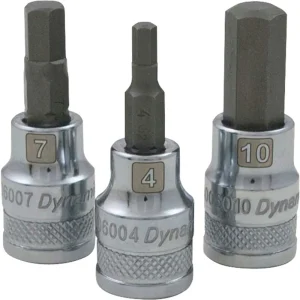 Dynamic Tools 3/8″ Drive Metric Hex Head, 6mm Bit Standard Length, Chrome Finish Socket (D006006) - view 2