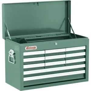 Grizzly Industrial 11-Drawer Tool Chest 12″ Deep (H7733)