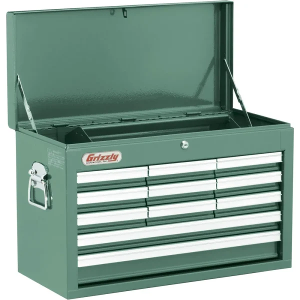 Grizzly Industrial 11-Drawer Tool Chest 12″ Deep (H7733)