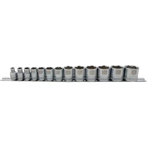 Dynamic Tools 3/8″ Drive 13 Piece 6 Point, Standard SAE Socket Set, 1/4″ – 1″ (D010000) - view 2