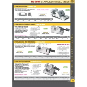 HHIP PRO-SERIES 50MM EDM STAINLESS STEEL VISE (3901-2732) - view 4