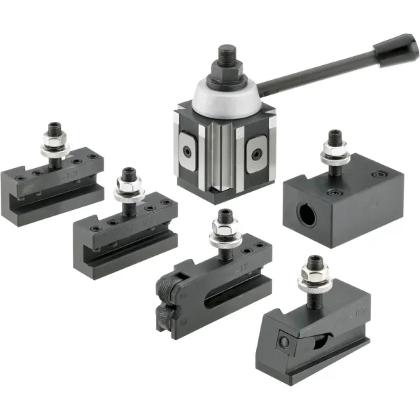 Grizzly Industrial Quick Change Tool Post Set (G5689, G5690, G5691)