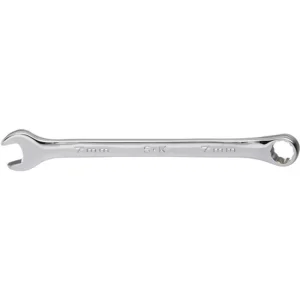 SK Tools 7 Mm 12 Point Metric Regular Combination Chrome Wrench (88307)