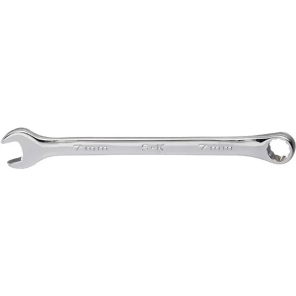 SK Tools 7 Mm 12 Point Metric Regular Combination Chrome Wrench (88307)