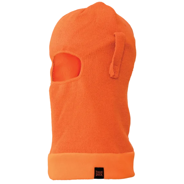 Tough Duck Men’s Acrylic Fleece Lined Hi-Vis Balaclava with Hat Straps (I26516)
