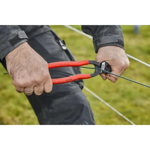 Knipex CoBolt Compact Bolt Cutter, Notched Blade – 10″ (7131250SBA) - view 4