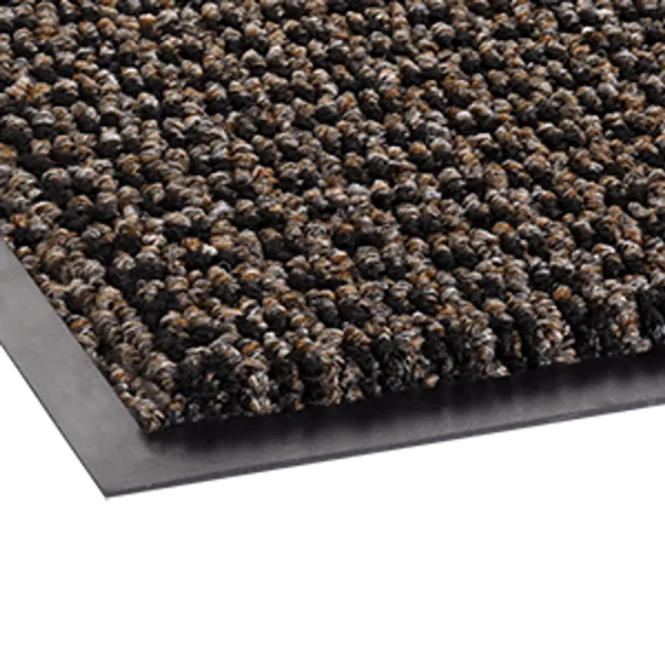Crown Matting Oxford Elite 4’x60′ Black/Brown (OER0048BR)