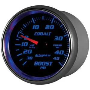 Auto Meter Cobalt 2-5/8 Inch Boost/Vacuum Gauge – 7908 - view 2
