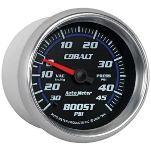 Auto Meter Cobalt 2-5/8 Inch Boost/Vacuum Gauge – 7908 - view 3