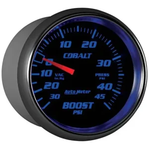 Auto Meter Cobalt 2-5/8 Inch Boost/Vacuum Gauge – 7908 - view 4