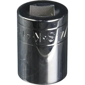 SK Tools 3/4″ 1/2″ Drive 6 Point Fractional Standard Chrome Socket (41124) - view 2
