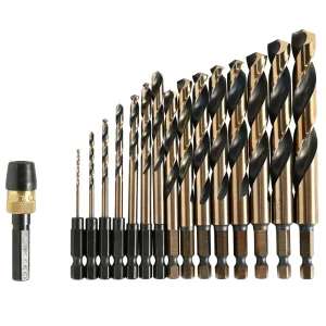 KnKut 16 Piece 1/4″Hex Impact Ready Drill Bit Journey Kit (16KKQRD) - view 2