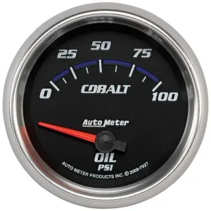 Auto Meter Cobalt 2-5/8 Inch Oil Pressure Gauge – 7927