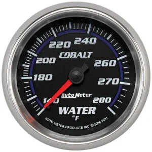Auto Meter Cobalt 2-5/8 Inch Coolant Temperature Gauge – 7931