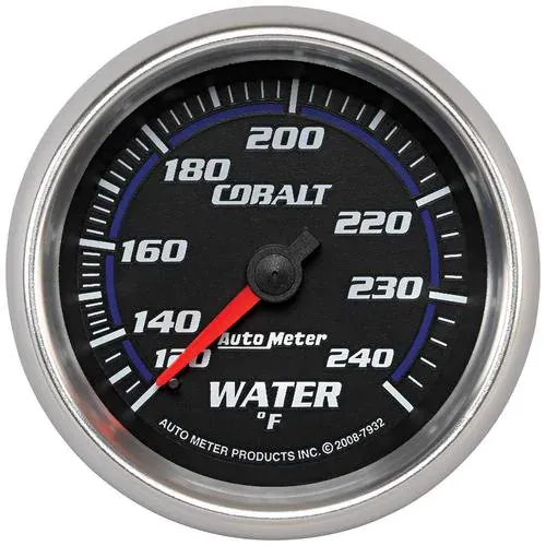 Auto Meter Cobalt 2-5/8 Inch Coolant Temperature Gauge – 7932