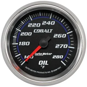 Auto Meter Cobalt 2-5/8 Inch Oil Temperature Gauge – 7941