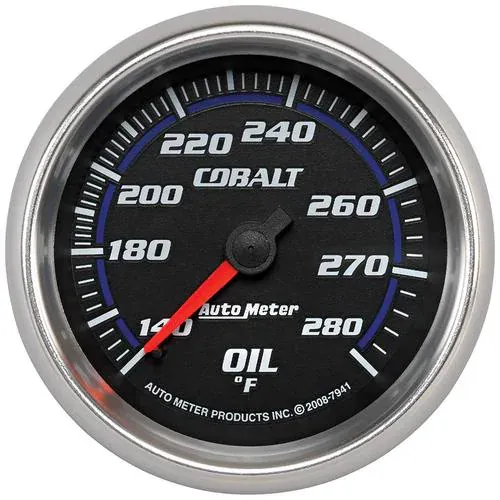 Auto Meter Cobalt 2-5/8 Inch Oil Temperature Gauge – 7941