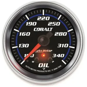 Auto Meter Cobalt 2-5/8 Inch Oil Temperature Gauge – 7956