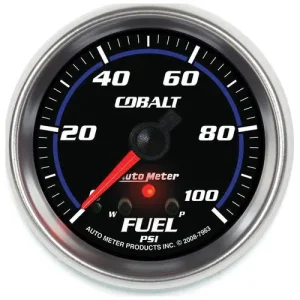 Auto Meter Cobalt 2-5/8 Inch Fuel Pressure Gauge – 7963