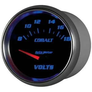 Auto Meter Cobalt 2-5/8 Inch Voltmeter Gauge – 7991 - view 2